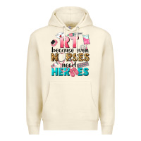 Sandshell rt because nurses need heroes Premium Hoodie - LillyAllenDesigns