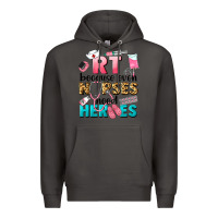 Smoke rt because nurses need heroes Premium Hoodie - LillyAllenDesigns