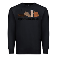 Black winter basics stanley Premium Sweatshirt - MaliasSmallBusiness