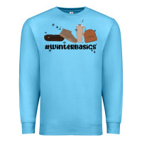 Ocean Blue winter basics stanley Premium Sweatshirt - MaliasSmallBusiness
