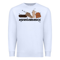 White winter basics stanley Premium Sweatshirt - MaliasSmallBusiness