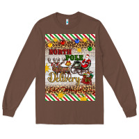 Chestnut christmas north pole delivery Long Sleeve Tee - Artiststas