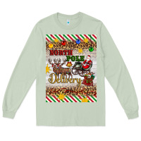 Matcha christmas north pole delivery Long Sleeve Tee - Artiststas