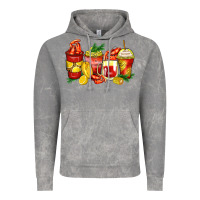 Cloud Rock crawfish coffee cups Vintage Hoodie - Zillion Design Studio