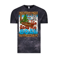 Cloud Black lake life floats my boat air freshener Vintage Tee - HRA Design Shop