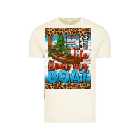 Vintage Arctic lake life floats my boat air freshener Vintage Tee - HRA Design Shop