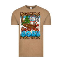 Vintage Coffee lake life floats my boat air freshener Vintage Tee - HRA Design Shop
