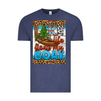 Vintage Denim lake life floats my boat air freshener Vintage Tee - HRA Design Shop