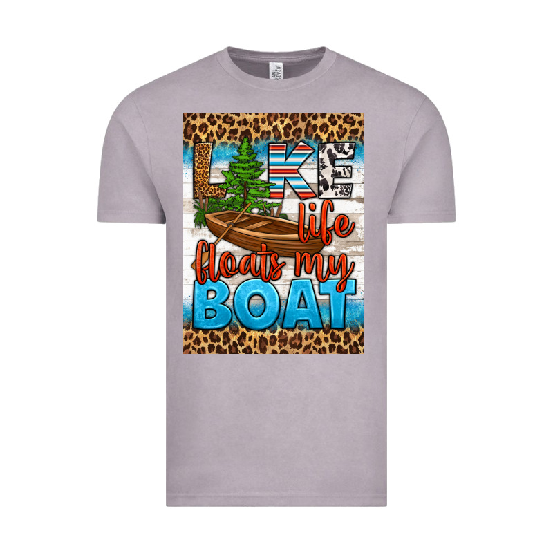 Lake Life Floats My Boat Air Freshener Vintage Tee by HRA Design Shop | Teevron