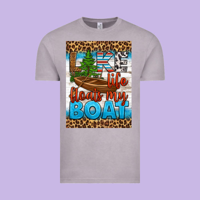 Lake Life Floats My Boat Air Freshener Vintage Tee Designed By Hra Design Shop