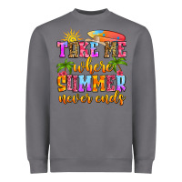 Storm take me where summer never ends Heavyweight Sweatshirt - Zillion Design Studio