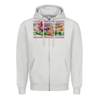 Dove Grey happy easter y'all rabbit sippy cup Zipper Hoodie - BarkalooDesign