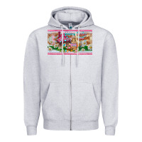 Heather Grey happy easter y'all rabbit sippy cup Zipper Hoodie - BarkalooDesign
