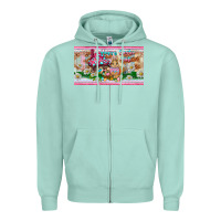 Seafoam happy easter y'all rabbit sippy cup Zipper Hoodie - BarkalooDesign