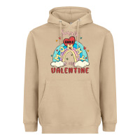 Mushroom sorry girls mommy is valentine Heavyweight Hoodie - MaliasSmallBusiness