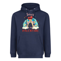 Navy sorry girls mommy is valentine Heavyweight Hoodie - MaliasSmallBusiness