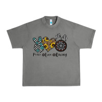 Tornado peace love racing Urban Heavy Tee - CowhideDigitalArt
