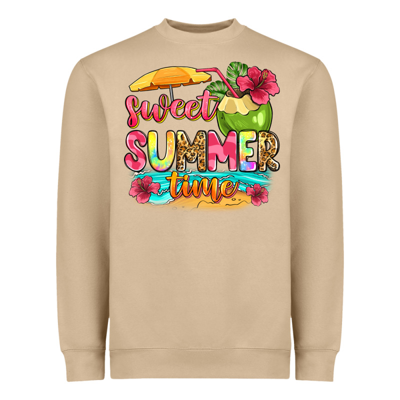Sweet Summer Time Heavyweight Sweatshirt by Zillion Design Studio | Teevron