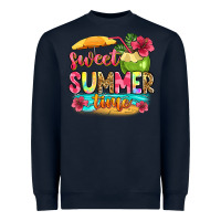Navy sweet summer time Heavyweight Sweatshirt - Zillion Design Studio