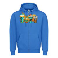 True Royal ice hockey coffee Zipper Hoodie - Jasminsmagicworld