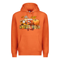 Carrot happy fall y'all Premium Hoodie - LillyAllenDesigns