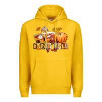 Lemon happy fall y'all Premium Hoodie - LillyAllenDesigns