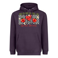 Plum my class full of sweet hearts Heavyweight Hoodie - MaliasSmallBusiness