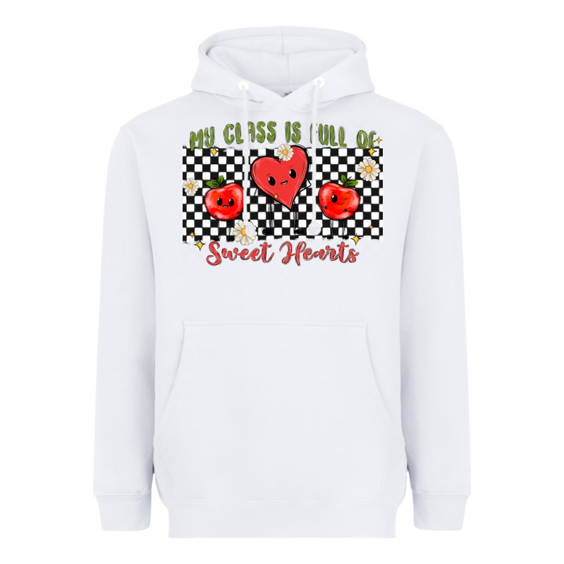 My Class Full Of Sweet Hearts Heavyweight Hoodie by MaliasSmallBusiness | Teevron