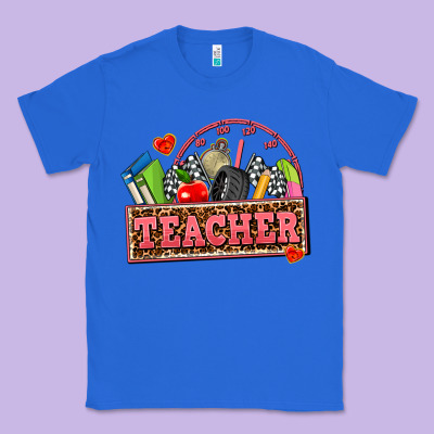 Race Teacher Classic Tee Designed By Adodesignshop