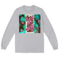 Moon Dust pink floral nurse with flowers Long Sleeve Tee - AdoDesignShop