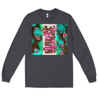 Smoke pink floral nurse with flowers Long Sleeve Tee - AdoDesignShop