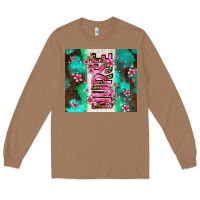 Toasted Coconut pink floral nurse with flowers Long Sleeve Tee - AdoDesignShop