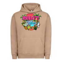 Pigment Burro Salty vibes summer Urban Hoodie - NancyCooperArtShop