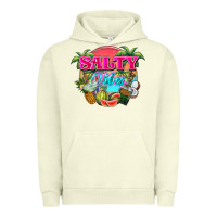 Pigment Pistachio Salty vibes summer Urban Hoodie - NancyCooperArtShop