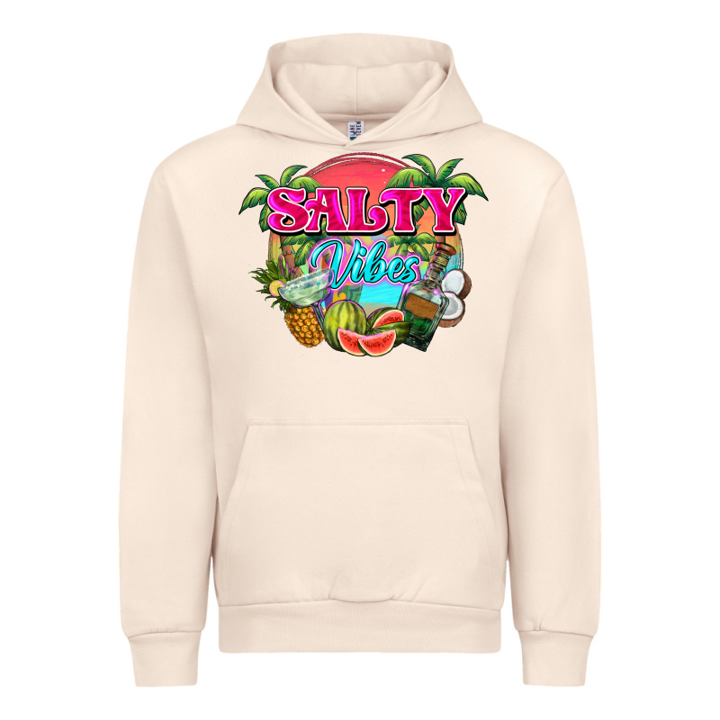 Salty Vibes Summer Urban Hoodie by NancyCooperArtShop | Teevron