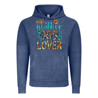 Vintage Denim wife mother dog lover with paws Vintage Hoodie - texasbilliewilder