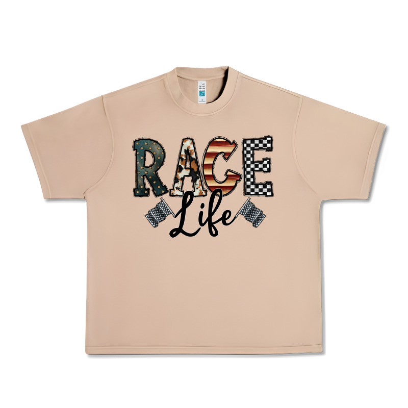 Race Life Urban Heavy Tee by CowhideDigitalArt | Teevron