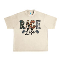Sandshell race life Urban Heavy Tee - CowhideDigitalArt