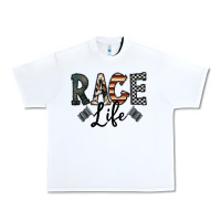 White race life Urban Heavy Tee - CowhideDigitalArt