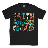 Black faith over fear Classic Tee - JahusDesignShop