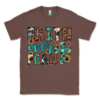 Chestnut faith over fear Classic Tee - JahusDesignShop