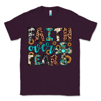 Plum faith over fear Classic Tee - JahusDesignShop