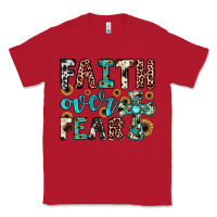 Red faith over fear Classic Tee - JahusDesignShop