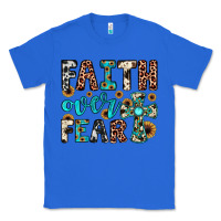 True Royal faith over fear Classic Tee - JahusDesignShop