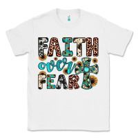 White faith over fear Classic Tee - JahusDesignShop