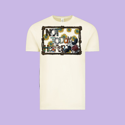 Not Today Heifer Vintage Tee Designed By Sublimationcraftshop