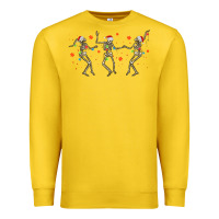 Lemon dancing skeleton christmas Premium Sweatshirt - MaliasSmallBusiness