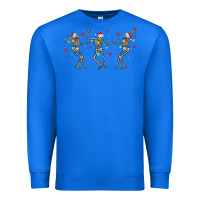 True Royal dancing skeleton christmas Premium Sweatshirt - MaliasSmallBusiness