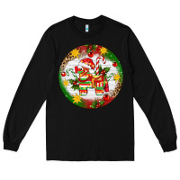 Black Christmas Pinata Ornament Long Sleeve Tee - Artiststas