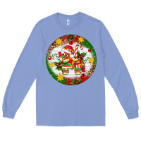 Colony Blue Christmas Pinata Ornament Long Sleeve Tee - Artiststas